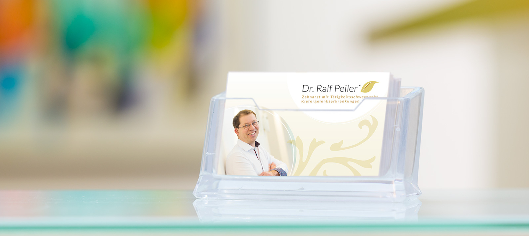 Visitenkarte Dr. Ralf Peiler/CMD Straubing